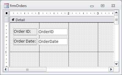 Thiết lập Form cho Combo Box